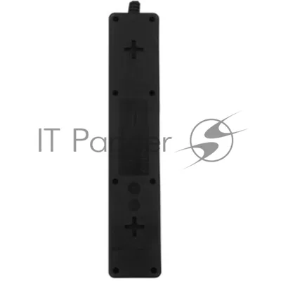 Сетевой фильтрSmartbuy SBSP-18U-K с USB, 10А, 2 200 Вт, 5 розеток, длина 1,8 м, черный (SBSP-18U-K)/45