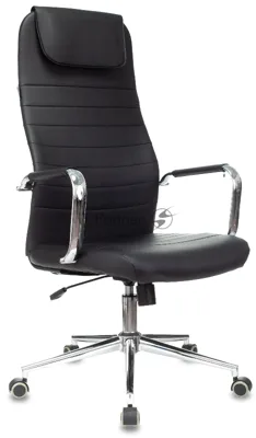 Кресло Бюрократ Chair Brt KB-9N/ECO/BLACK черный, экокожа