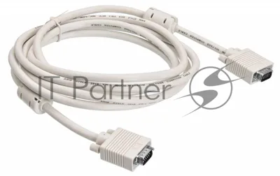 Кабель Buro CAB016S-10 VGA (m) VGA (m) 3м феррит.кольца серый