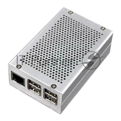 Корпус ACD Heat Dispersion Metal Aluminium Alloy Case for Raspberry Pi 3, Silver RA193