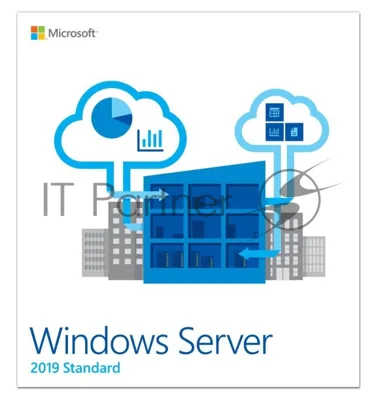 Операционная система Microsoft Windows Server 2019 Std 5 Clt 64 bit Eng BOX (P73-07680)