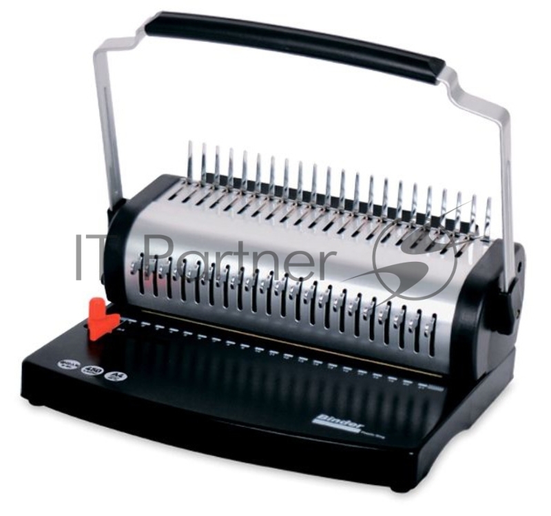 Переплетчик Office Kit B2121 A4/перф.20л.сшив/макс.500л./пластик.пруж. (6-51мм)
