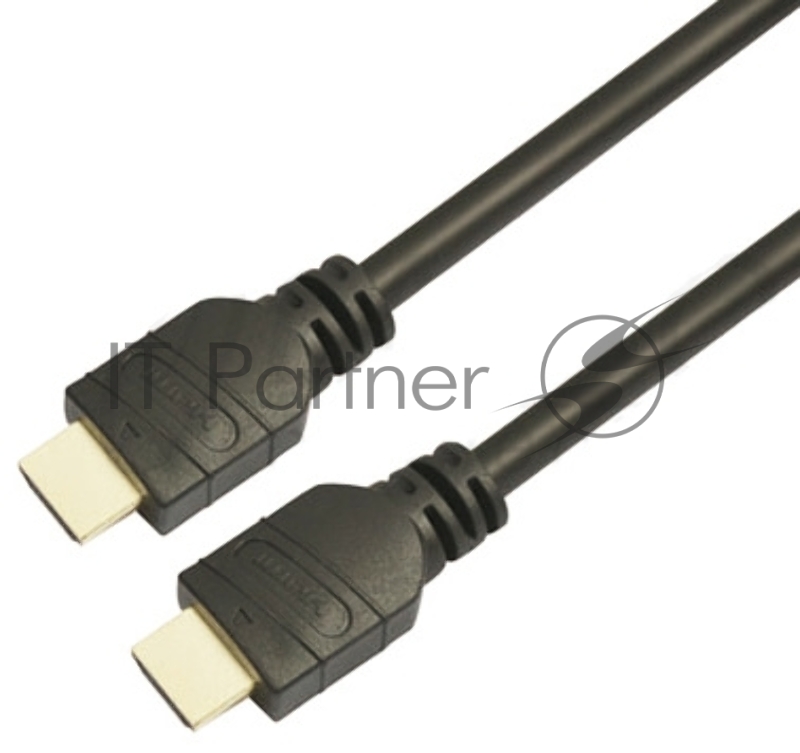 Кабель аудио-видео LAZSO WH-111 HDMI (m)/HDMI (m) 35м. позолоченные контакты черный