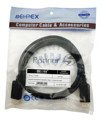 Кабель 1.2v DisplayPort (m) DisplayPort (m) 2м