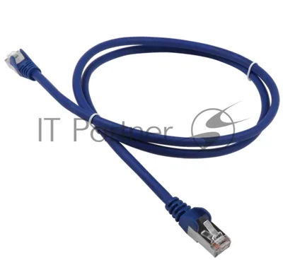 Патч-корд Lanmaster LSZH FTP кат.5e, 1.0 м, синий