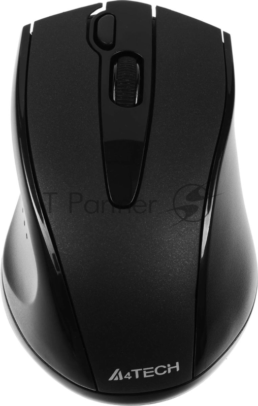 Мышь беспроводная A4Tech G9-500FS черный, 1200 dpi, радиоканал, USB, кнопки - 4