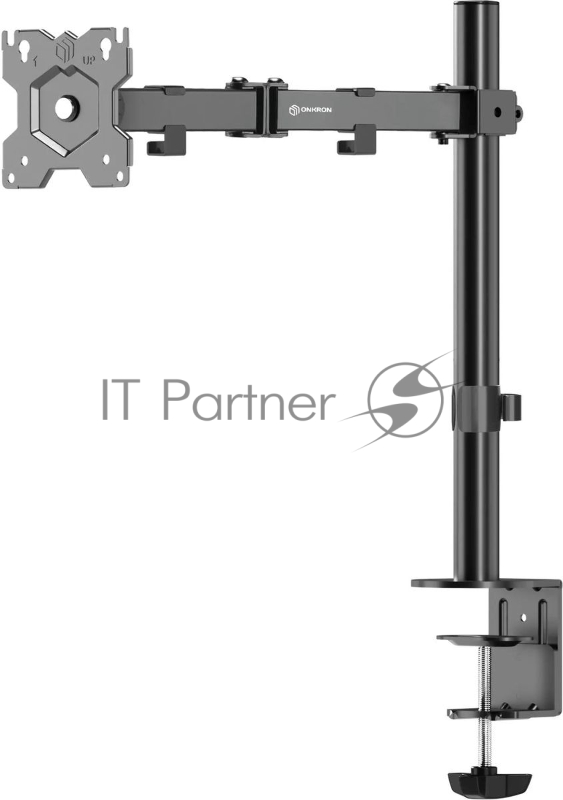 Кронштейн ONKRON D121E для монитора 13"-32" настольный, черный