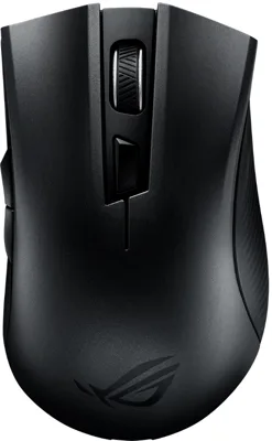 Мышь беспроводная ASUS ROG Strix Carry черный, 7200 dpi, радиоканал, Bluetooth, USB, кнопки - 6