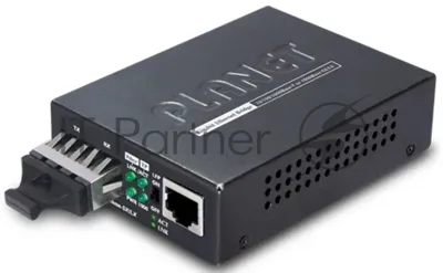 Медиаконвертер Planet GT-802S 10/100/1000Base-T to 1000Base-LX Gigabit Converter (Single Mode)