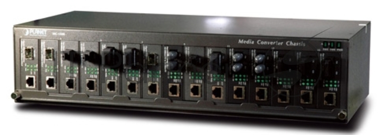 Шасси для уставнки медиаконвертеров MC-1500 15-slot 19" Media Converter Chassis