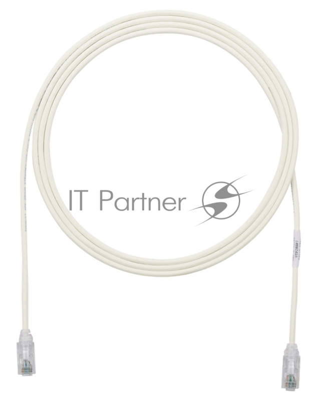 Патч-корд Panduit UTP28SP1M вилка RJ-45-вилка RJ-45 кат.6 1м белый LSZH
