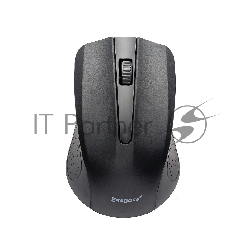 Мышь беспроводная ExeGate Professional Standard SR-9023 черный, 1200 dpi, радиоканал, USB, кнопки - 3