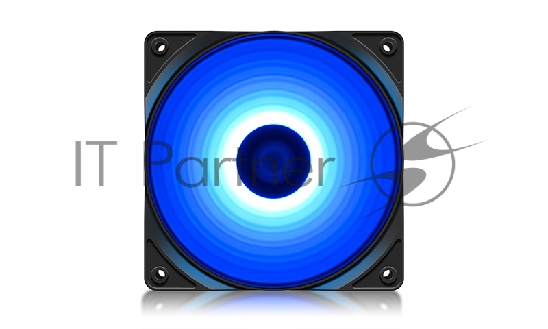 Вентилятор для корпуса DEEPCOOL RF120B черный, 120 мм, 1300 об/мин, 21.9 дБ, 3 pin