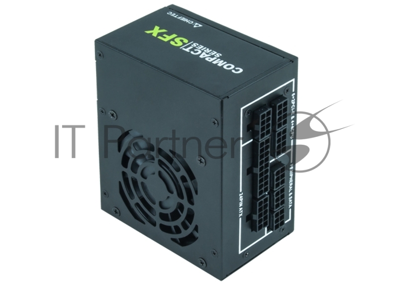 Блок питания Chieftec Compact CSN-450C, 450Вт, 80 PLUS Gold, 80мм, модульный, черный