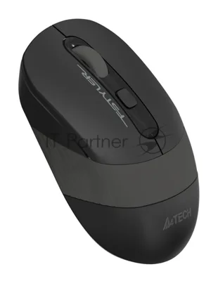 Мышь беспроводная A4Tech Fstyler FG10 черный/серый, 2000 dpi, радиоканал, USB, кнопки - 4