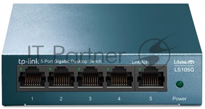 Коммутатор TP-Link 5 ports Giga Unmanagement switch, 5 10/100/1000Mbps RJ-45 ports