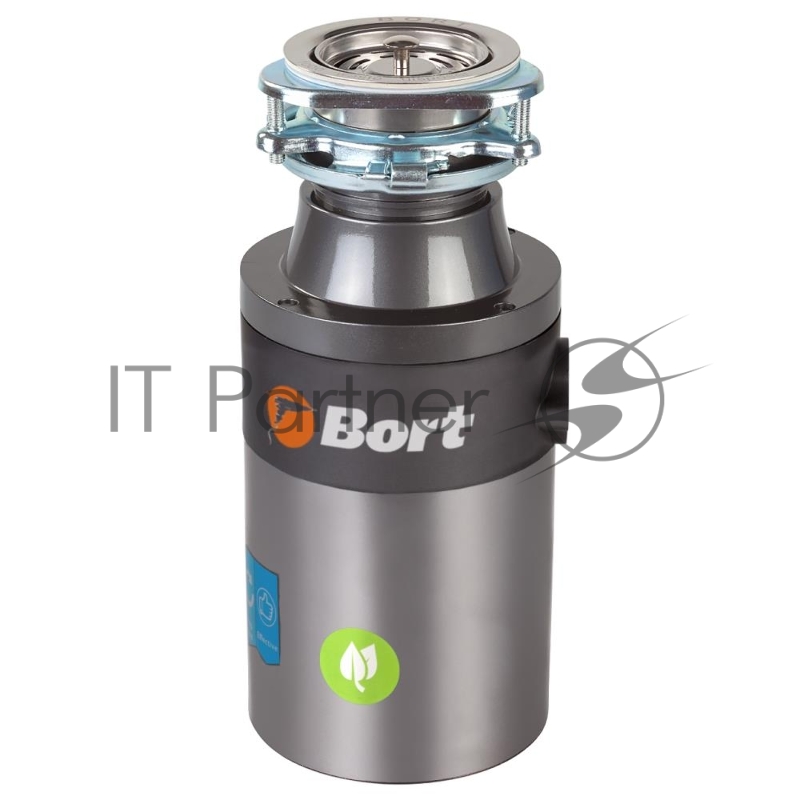 Измельчитель пищевых отходов Bort TITAN 4000 390 Вт; 4,2 кг/мин; 2800 об/мин; 1200 мл; Металл; набор аксессуаров 4 шт [91275769]