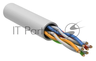 Кабель витая пара U/UTP кат.5e 4х2х24AWG solid LSZH GENERICA белый 305м (м) ITK