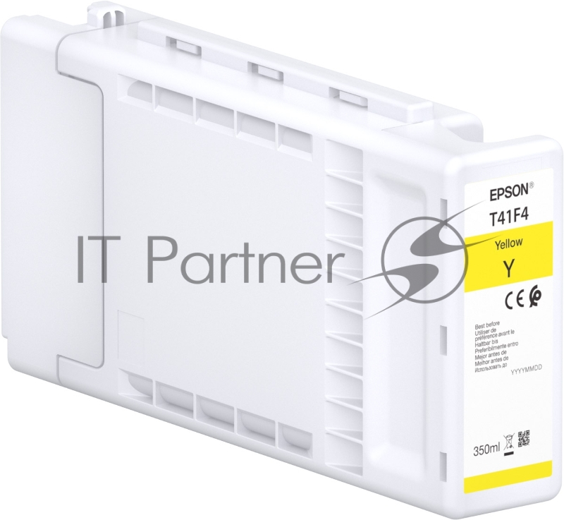 Картридж струйный Epson T41F440 (C13T41F440) Singlepack UltraChrome XD2 желтый (350 мл) для SureColor T3400, T3400N, T3405, T3405N, T5400, T5400M, T5405