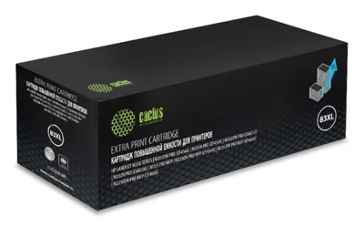 Картридж лазерный Cactus CS-CF283XL-MPS черный (3000 стр.) для HP LJ Pro M225dn/M201/M202