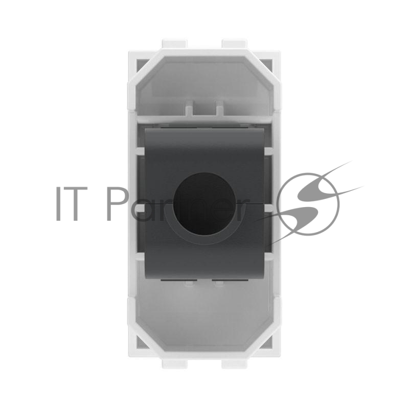 Компьютерная розетка RJ-45 кат.5Е (разъем PcNet), белая, 1мод. ДКС 76654B