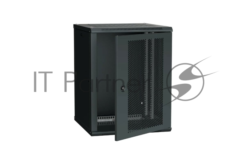 Шкаф ITK LINEA W 12U 600x600 мм дверь перфорированная, RAL9005