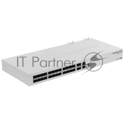 Коммутатор MikroTik CRS326-24S+2Q+RM, 24×10 Гбит/с SFP+ + 2×40 Гбит/с QSFP+, управляемый