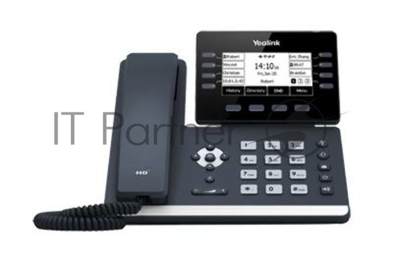Телефон IP YEALINK SIP-T53, 12 аккаунтов, USB, GigE, без БП, шт