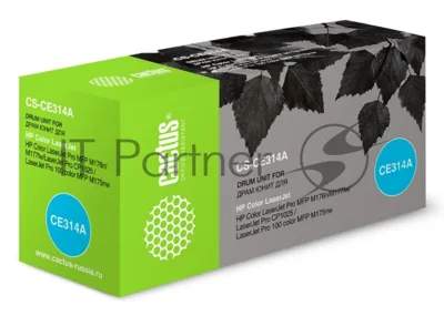 Блок фотобарабана Cactus CS-CE314A ч/б:14000 стр. для HP CLJ CP1012 Pro/CP1025 Pro/CP1025nw Pro/CP1025 Pro Plus HP