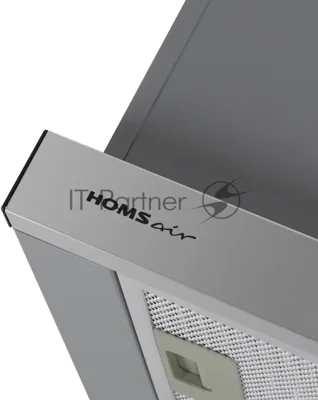 Вытяжка встраиваемая HOMSair FLAT 60 серебристый, 60 см, 520 куб. м/ч, 47 д