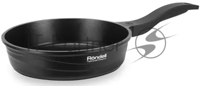 Сковорода Rondell Walzer RDA-769, 28см, без крышки, черный