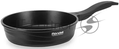 Сковорода Rondell Walzer RDA-767, 24см, без крышки, черный