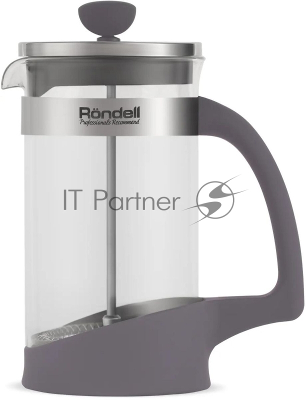 Френч-пресс Rondell Akzent RDS-937, 0.6 л, стальной