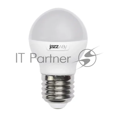 Лампа светодиодная JazzWay PLED-SP G45 9Вт шар 5000К холодный белый E27 820лм 230В
