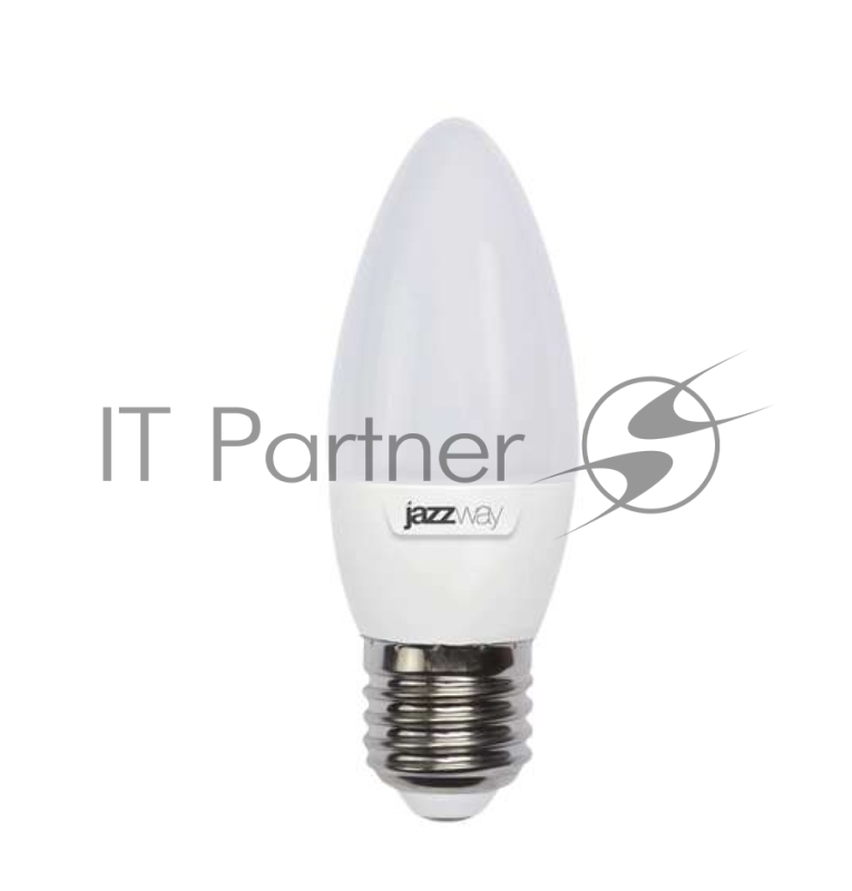 Лампа светодиодная JazzWay PLED-SP C37 9Вт свеча 3000К теплый белый E27 820лм 230В