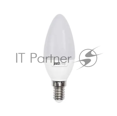 Лампа светодиодная JazzWay PLED-SP C37 9Вт свеча 3000К теплый белый E14 820лм 230В