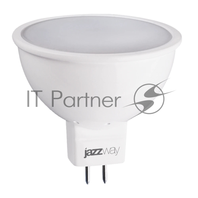 Лампа светодиодная JazzWay PLED-ECO-JCDR 5Вт 3000К теплый белый GU5.3 400лм 220-240В