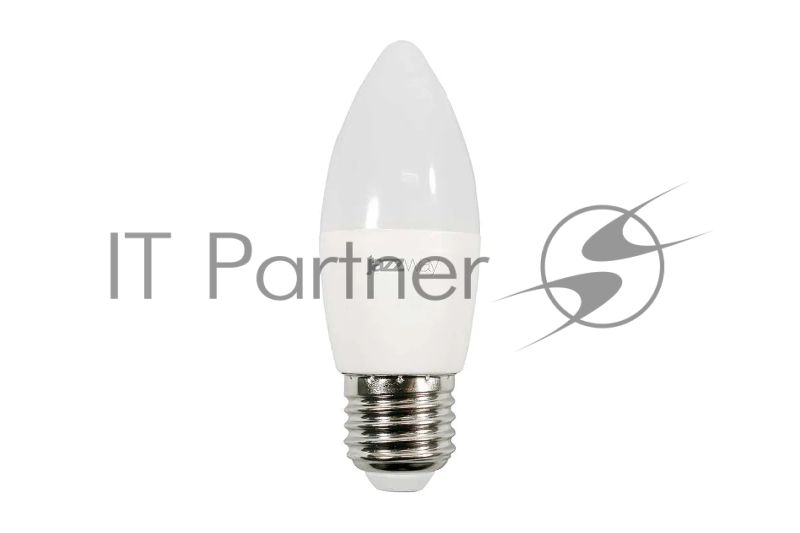 Лампа светодиодная JazzWay PLED-ECO-C37 5Вт свеча 4000К белый E27 400лм 230В