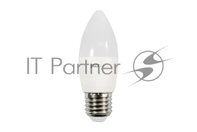 Лампа светодиодная JazzWay PLED-ECO-C37 5Вт свеча 4000К белый E27 400лм 230В
