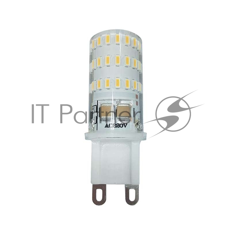 Лампа светодиодная JazzWay PLED-G9 5Вт капсульная 2700К теплый белый G9 320 лм 220-230В