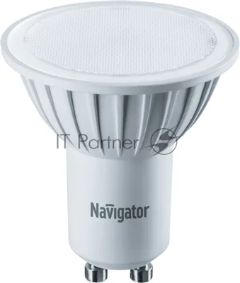 Лампа светодиодная Navigator NLL-PAR16-5-230-3K-GU10 5Вт 3000К теплый белый GU10 360лм 170-260В