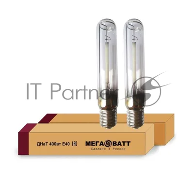 Лампа газоразрядная натриевая ДНаТ 400 E40 (25) МЕГАВАТТ 02959