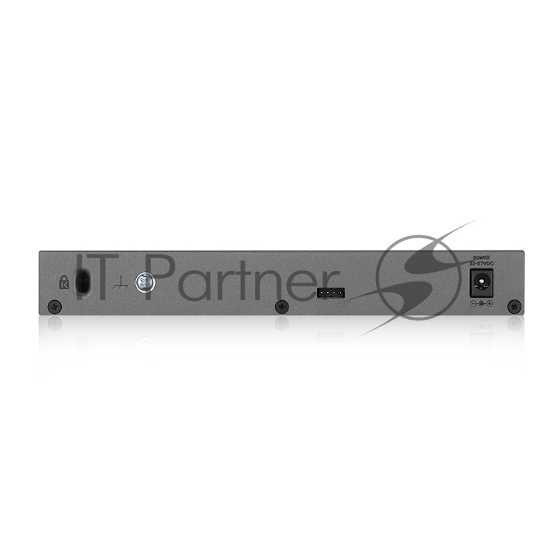 Коммутатор Zyxel GS1350-6HP, 4xGE PoE+, 1xGE PoE++ (802.3bt), 1xSFP, бюджет PoE 60 Вт, дальность передачи питания до 250 м, автоперезагрузка PoE-портов, повышенная защита от перенапряжений и электростатических р