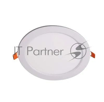 Светильник светодиодный JazzWay ультратонкий встраив. PPL-R 12Вт 6500К IP40 WH d170мм круглый