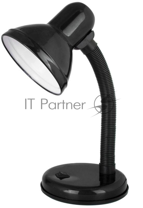 Светильник UF-301P С02 настол. 230В 60Вт черный Ultraflash 12368