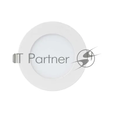 Светильник ДВО RLP-eco 6Вт 230В 4000К 420Лм 120/100мм IP40 бел. IN HOME 4690612009995