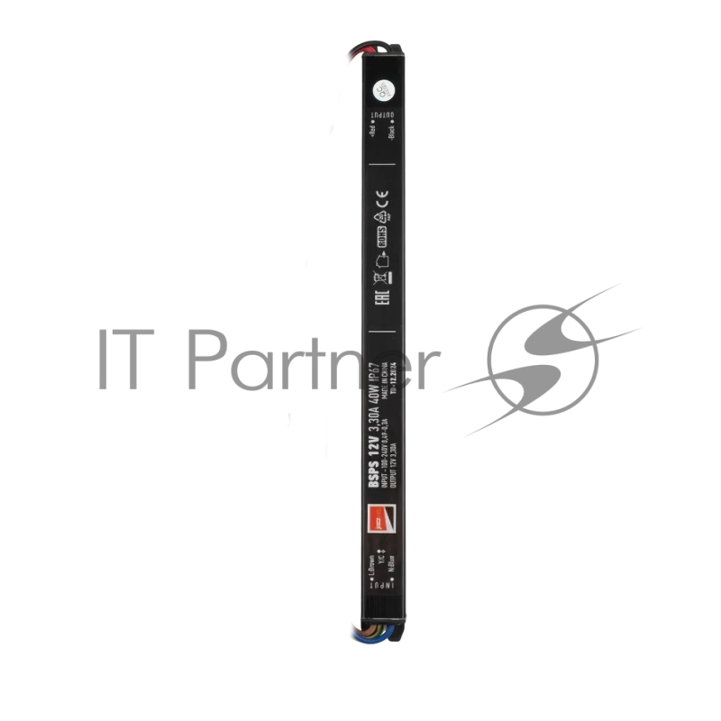 Драйвер JazzWay BSPS 12В 3.3A=40Вт влагозащ. IP67