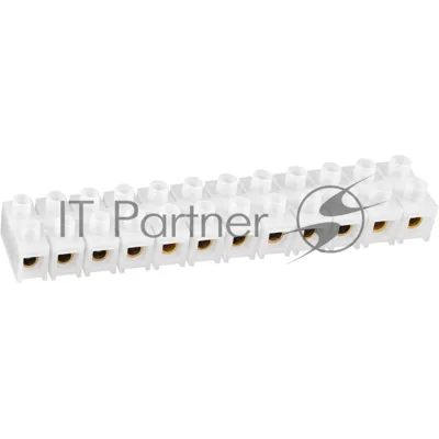 Колодка клеммная Navigator 10х35кв.мм 12пар NTB-HPE-S12-80/WH квадратн. полиэтилен бел.