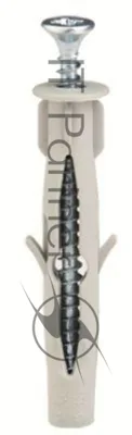 Комплект креп. F6 3.5х50 винт+дюбель (уп. 100 шт) ДКС CM06541