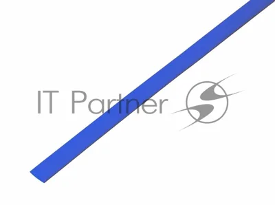 Трубка термоусадочная Rexant 5.0/2.5 1м син.